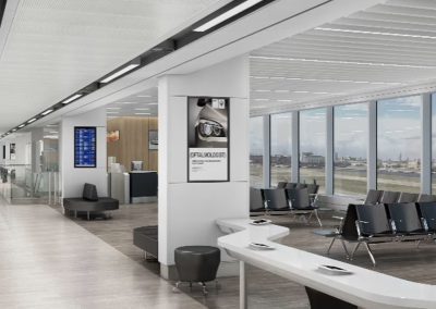Gates 3–8 Over Lounge & Eastern Apron Gate — Concept Estimate