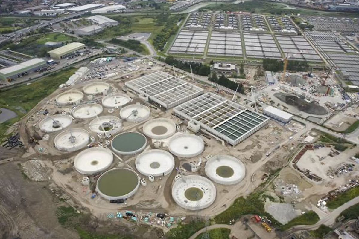 Sewage Treatment Works upgrade